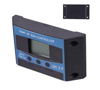 Charge Controller for Solar Panels, Solar Charge Controller, Solar Panel Controller, Solar Panel Controller 12V-24V, 2 USB Ports, Renewable Energy Regulator, Intelligent Battery Controller