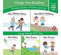 Charge into Reading Stage 4: Long Vowel VCE Decodable Reader Set | Beginning Readers, Ages 4+ (Charge into Reading Decodable Readers)
