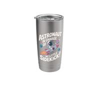 Charge Little Sidekick Astronomy Astrology STEM Outer Space Stainless Steel Insulated Tumbler