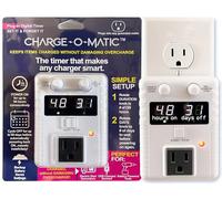 Charge-O-Matic - The Timer That Makes Any Charger Smart. Power on for up to 99 Hours, Cycle Off for up to 99 Days, Repeats indefinitely! 30 Day Timer. 60 Day Timer. 90 Day Timer. ETL Certified.