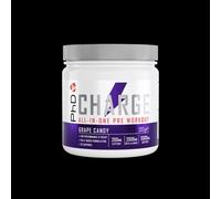 Charge Pre-Workout Powder Grape Candy 300G PhD Nutrition Green 300g