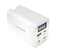 Chargeasap | 280W ZEUS USB-C GaN Charger | High-Speed Power Delivery Adapter for Laptops, Smartphones, Tablets | Fast Charging Travel Charger with Foldable Plug (White)
