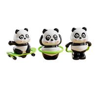 Charged Animal - Panda Theme Without Batteries Interactive, Mechanical Toy Jumping Animals and Skating for Children - For Preschool Children Boys Students Parties Kindergarten Living Room Classroom