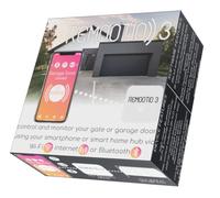 Charged Remootio 3 Garage Door Opener | Smart Wi-Fi | Bluetooth | Electric Gate Opener | Smart Controller | Alexa | Apple Home Kit | Geo Fence Opening, White