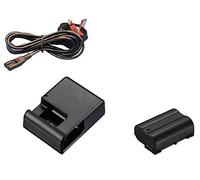 Charger and Battery for Nikon 1 V1 - Nikon D500, D600, D610, D7000, D7100, D7200, D750, D7500, D800, D800E, D810, D810A, D810E, D850 - Nikon Z 5, Z 6, Z 6II, Z 7, Z 7II, Z 8 Camera - For EN-EL15
