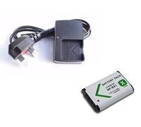 Charger and battery for Sony Cameras and Handycam Camcorder - For DSC-H, DSC-HX, DSC-RX, DSC-WX, FDR-X, HDR-AS, HDR-CX, HDR-GW, HDR-PJ, HDR-MV, ZV-1 series - For NP-BX1 Battery