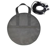 Charger Bag, EV 600D Oxford Material | Thickened Fireproof Flame Retardant 0.88 Pounds, Portable Electric Vehicle Charging Storage Box for Car Trunk Tool Organizer Use