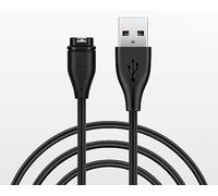Charger Cable Compatible for Garmin Vivoactive 3/4/4S,Forerunner 935 945 45 45S 245,Approach S10 S40 S60 X10,Quatix 5 Sapphire,Vivoactive 3/4/4S (black 1pcs Straight)