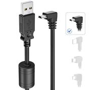 Charger Cable for Garmin GPS,3Ft 18AWG Mini USB Power Cord for Nuvi,Zumo XT