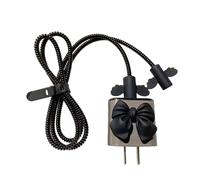 Charger Cable Protector - Phone Protector, Cable Sleeve | Data Booth Protection Love Wings Accessories Wire USB Charger Cell Phones Laptops Tablet Laptop Home Office Travel Safe