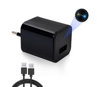 Charger Camera, 1080P Mini Cameras Nanny Cam Video Recorder with Motion Detection Security Cameras for Home, Office