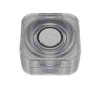 Charger Case Box Compatible for Samsung Galaxy Ring, Smart Health Ring Fast Charger Protective TPU Cover Skin Shell Sleeve Organizer Pouch (Case Only) (translucent black)