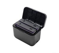 Charger Case For Insta 360 X5, Fast Battery Charger With Cable, Dual Battery Charging With PD Support With LED Indicators(Black)