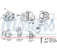 CHARGER, CHARGING (SUPERCHARGED/TURBOCHARGED) FOR BMW NISSENS 93347
