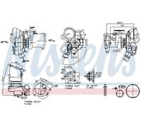 NISSENS 93451 Turbocharger