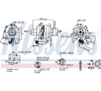 CHARGER, CHARGING (SUPERCHARGED/TURBOCHARGED) FOR FORD MONDEO NISSENS 93270 NEW