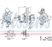 NISSENS 93519 Turbocharger
