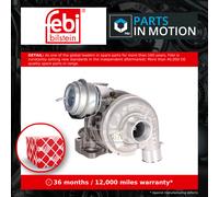 Charger, charging (supercharged/turbocharged) 186821 Febi 282012A800 7940970001