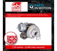 Charger, charging (supercharged/turbocharged) 186949 Febi 282012A700 282012A701