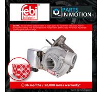 Charger, charging (supercharged/turbocharged) 187166 Febi 096440365 4805337 New