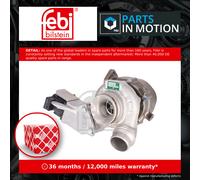 Charger, charging (supercharged/turbocharged) 187847 Febi 11652433152 Quality
