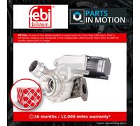 Charger, charging (supercharged/turbocharged) 189317 Febi 11652287498 49S3505810