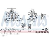 CHARGER, CHARGING (SUPERCHARGED/TURBOCHARGED) FOR AUDI A4 A5 A6 Q5 NISSENS 93506
