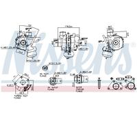 NISSENS 93550 Turbocharger