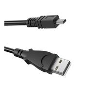 charger compatible with FUJIFILM FinePix - high-speed USB 2.0 cable for digital camera battery charging and data transfer (1m)