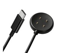 Charger Compatible with Google Pixel Watch 3/Pixel Watch 2, Magnetic Charging Dock with 3.3FT/1M USB Fast Charging Cable Cord for Fitbit Ace LTE Versa 4 Versa 3 Sense 2 Sense,Black