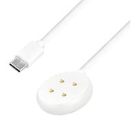 Charger Compatible with Google Pixel Watch 3/Pixel Watch 2, USB C Magnetic Charging Dock with 3.3FT/1M Fast Charging Cable Replacement Cord for Fitbit Ace LTE/Versa 4/Versa 3/Sense 2/Sense (White)