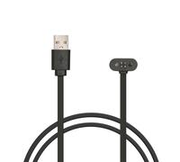 kwmobile Charger Cord Compatible with Mojawa RunPlus - Charger for Smart Watch USB Cable - Black