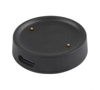 Charger Dock Compatible with For Amazfit Active 2 Smartwatch - ABS Charging Station with 100cm USB Cable | Compact Portable POWERs Base for Efficient Daily Use | Black(separate base)