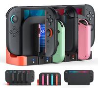 Charger Dock for Nintendo Switch 2 - Fast Charging Compatible with Nintendo 2 Console & Controllers Joy Con, Charging Indicator, Magnetic Charging, Switch 2 Charging Dock Accessories