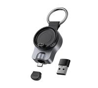 Charger for Garmin Watch Forerunner, Vivoactive, Fenix, Instinct, Venu, Tactix, Approach, D2, Quatix Series, Rotatable USB C & USB A Portable Travel Charger, SwanScout 510GM
