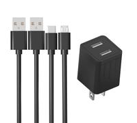 Charger for Kindle Fire Tablets with 6FT USB Type C and Micro USB Cable Compatible with Kindle Paperwhite 11th, New Fire HD 7 8 10 Plus/Kids/Kids Pro, Amazon Fire Max 11th, Kindle E-Reader