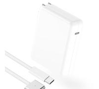 Charger for MacBook Air 16 14 inch MacBook Pro 13 15 inch 2025 2024 2023 2022 2021 M4 M3 M2 M1, 140W USB C Power Adapter, 6.6FT USB C to 3 Braided Cable with LED, Powerful Connect, Original Quality 1