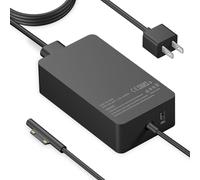 Charger for Microsoft Surface Pro, Surface Go Tablet, Surface Book, Support 65W, 44W, 39W, 36W, 24W Microsoft Surface Laptop Charger