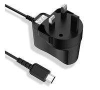 Charger for Nintendo DS Lite, Xahpower AC Adapter Compatible with Nintendo DS Lite Systems Power Charger, Wall Travel Charger Power Cord Charging Cable (Black)