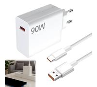 Charger for Xiaomi 90w, 90w Fast Charger with Type C 1M Charging Cable for Xiaomi 15 Ultra 15Pro 14T 14 13T 13 Ultra 13, Redmi Note 13/14 Pro 5G, POCO X4 Pro 5G