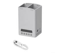 Charger Hub 65W for DJI Lito 1X1, Efficient 2-Way Charging Solution Fast Power Station for Batteries Dual for battery Charging Dock Flight Accessory
