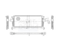 Charger Intercooler Fits CHEVROLET Cruze J305 J300 J308 10- 1302216