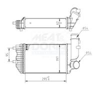 Charger Intercooler Fits CITROEN Jumper FIAT Ducato Bus PEUGEOT 94-11 0384E4