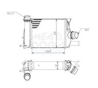 Charger Intercooler Fits DACIA Dokker Express RENAULT KOREA 08-21 14461B680C