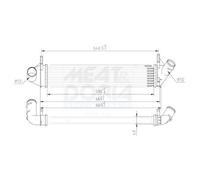Charger Intercooler Fits DACIA Duster Sandero RENAULT Logan I 05-18 8200409045