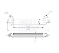 Charger Intercooler Fits FIAT Doblo Cargo Mpv 01-10 46779532