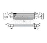 Charger Intercooler Fits FIAT Fullback MITSUBISHI L200 Triton 14- 6000605338