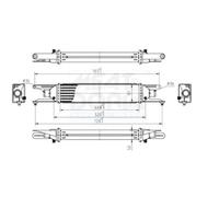 Charger Intercooler Fits FIAT Grande Punto Linea 06- 51785221