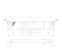Charger Intercooler Fits FIAT Sedici SUZUKI Sx4 06-11 71746638