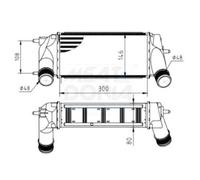 Charger Intercooler Fits FORD B-Max Van Ecosport Fiesta VI 12-23 1776956